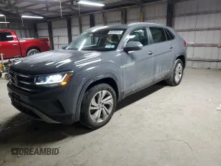 2021 Volkswagen Atlas SEL with VIN 1V2BE2CA8MC206597, listed as a Copart auction lot 88786045 with 73,288 mi miles and Salvage title. Bid and sale history available at DreamBid. Image 1.