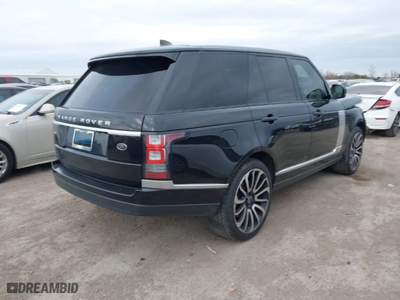 2017 Land Rover Range Rover with VIN SALGS2FE7HA327811, listed as a IAAI auction lot 41232873 with 55,304 mi miles. Bid and sale history available at carsss.com. Image 4.