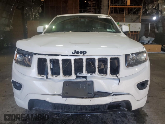 2014 Jeep Grand Cherokee Laredo with VIN 1C4RJFAG4EC577834, listed as a Copart auction lot 47474455 with 181,238 mi miles and Salvage Title. Bid and sale history available at DreamBid. Image 5.