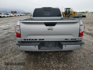 2016 Nissan Titan XD PRO-4X with VIN 1N6BA1F45GN517682, listed as a Copart auction lot 79774674 with 149,675 mi miles and Salvage Title. Bid and sale history available at carsss.com. Image 6.