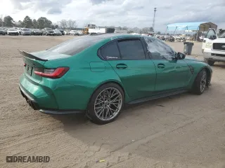 2023 BMW M3 Competition xDrive with VIN WBS43AY07PFR11218, listed as a Copart auction lot 44786635 with 0 mi miles and Salvage Title. Bid and sale history available at carsss.com. Image 3.