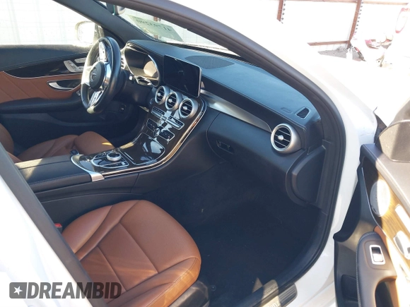2021 Mercedes-Benz C 300 with VIN W1KWF8EBXMR605717, listed as a IAAI auction lot 41793290 with Not provided miles and . Bid and sale history available at DreamBid. Image 5.