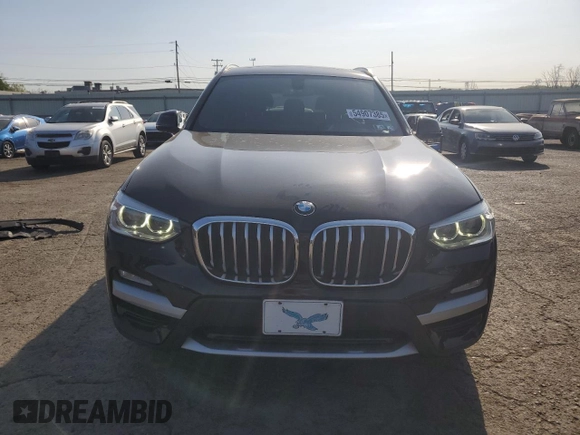 2018 BMW X3 xDrive30i with VIN 5UXTR9C55JLD65984, listed as a Copart auction lot 54907385 with 102,282 mi miles and Salvage Title. Bid and sale history available at DreamBid. Image 5.