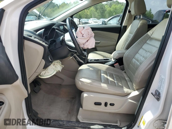2016 Ford Escape Titanium with VIN 1FMCU9J94GUB31594, listed as a Copart auction lot 51690565 with 119,699 mi miles and Salvage Title. Bid and sale history available at DreamBid. Image 7.