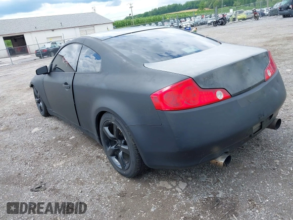 2003 Infiniti G35 w/Leather with VIN JNKCV54E93M223344, listed as a IAAI auction lot 42209654 with 276,000 mi miles and . Bid and sale history available at DreamBid. Image 3.