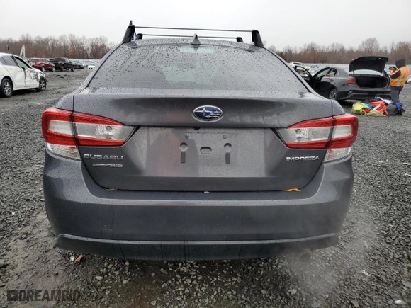 2019 Subaru Impreza Premium with VIN 4S3GKAD67K3613506, listed as a Copart auction lot 82002304 with 44,161 mi miles and Salvage Title. Bid and sale history available at carsss.com. Image 6.