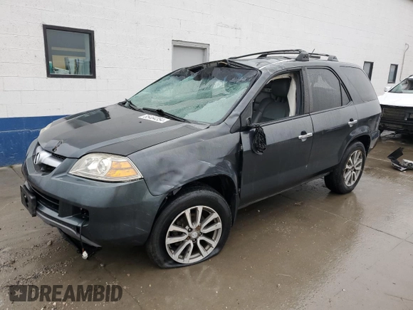 2004 Acura MDX Touring Pkg w/Navigation with VIN 2HNYD18824H555714, listed as a Copart auction lot 85464354 with 205,427 mi miles and Salvage Title. Bid and sale history available at carsss.com. Image 1.