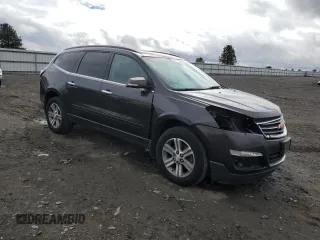 2015 Chevrolet Traverse LT with VIN 1GNKVGKDXFJ308807, listed as a Copart auction lot 51028315 with 140,153 mi miles and Salvage Title. Bid and sale history available at DreamBid. Image 4.