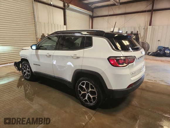 2025 Jeep Compass Limited with VIN 3C4NJDCN8ST594716, listed as a Copart auction lot 64722335 with 862 mi miles and Clean title. Bid and sale history available at DreamBid. Image 2.