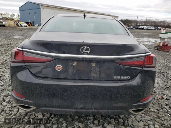 2019 Lexus ES with VIN 58ABZ1B1XKU013266, listed as a Copart auction lot 43569625 with 63,461 mi miles and Salvage Title. Bid and sale history available at carsss.com. Image 6.