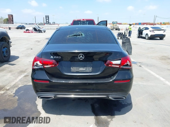 2021 Mercedes-Benz A 220 with VIN W1K3G4EBXMJ275424, listed as a IAAI auction lot 42575180 with 99,729 mi miles and . Bid and sale history available at DreamBid. Image 17.