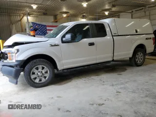 2018 Ford F-150 XL z VIN 1FTEX1E52JKD31941, wystawiony jako Copart lot #58710625 z przebiegiem 83 979 mil mil oraz Szkoda całkowita • Salvage title. Historia ofert i sprzedaży dostępna na DreamBid. Obrazek 1.