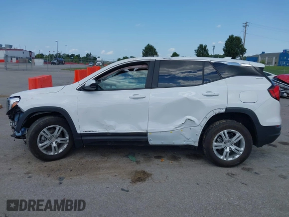 2021 GMC Terrain SLE with VIN 3GKALTEV6ML374255, listed as a IAAI auction lot 40129151 with 87,540 mi miles and . Bid and sale history available at carsss.com. Image 15.