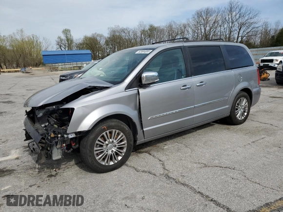 2014 Chrysler Town & Country Touring L z VIN 2C4RC1CG3ER200123, wystawiony jako Copart lot #52604085 z przebiegiem 146 761 mil mil oraz Szkoda całkowita • Salvage title. Historia ofert i sprzedaży dostępna na DreamBid. Obrazek 1.