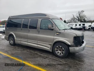 2019 Chevrolet Express Cargo z VIN 1GCWGBFG9K1233619, wystawiony jako Copart lot #78674184 z przebiegiem 102 580 mil mil oraz Szkoda całkowita • Salvage title. Historia ofert i sprzedaży dostępna na DreamBid. Obrazek 4.