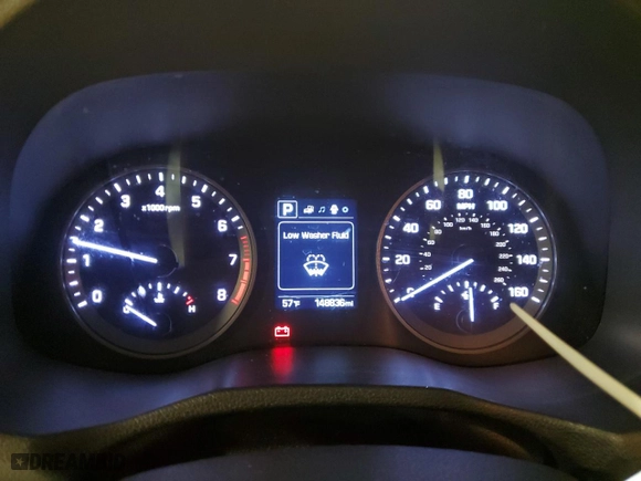2017 Hyundai Tucson SE with VIN KM8J3CA46HU538149, listed as a Copart auction lot 48359064 with 148,836 mi miles and Salvage Title. Bid and sale history available at carsss.com. Image 9.