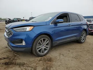 2020 Ford Edge Titanium with VIN 2FMPK4K95LBB18247, listed as a Copart auction lot 60685665 with 56,175 mi miles and Non repairable. Bid and sale history available at DreamBid. Image 1.