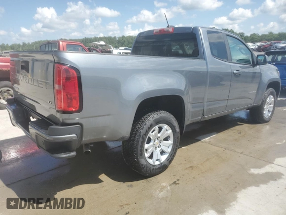 2022 Chevrolet Colorado 2WD LT with VIN 1GCHSCEAXN1155950, listed as a Copart auction lot 61648355 with 80,435 mi miles and Clean title. Bid and sale history available at DreamBid. Image 3.
