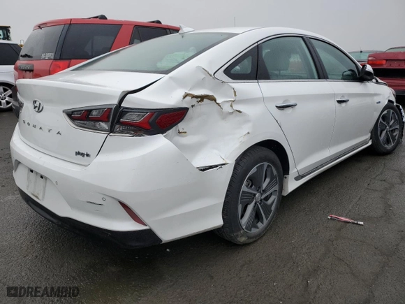 2019 Hyundai Sonata Plug-In Hybrid Limited with VIN KMHE54L22KA092376, listed as a Copart auction lot 39743003 with NaN miles. Bid and sale history available at carsss.com. Image 3.
