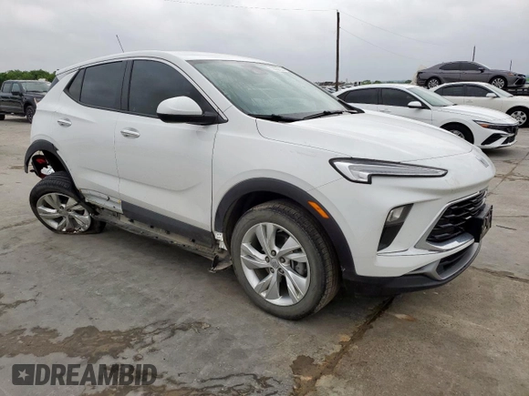 2024 Buick Encore GX Preferred with VIN KL4AMBSL2RB154572, listed as a Copart auction lot 55307535 with 26,722 mi miles and Salvage title. Bid and sale history available at DreamBid. Image 4.