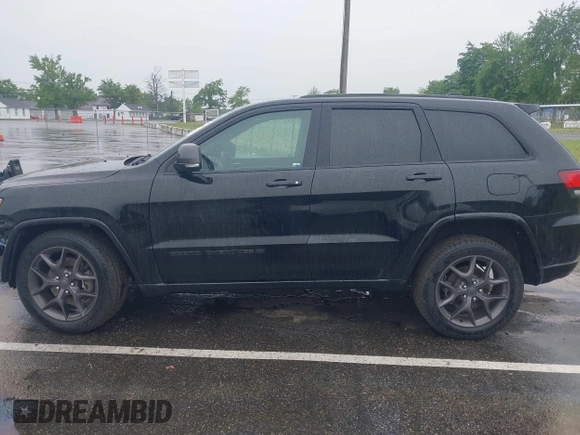2021 Jeep Grand Cherokee Limited with VIN 1C4RJFBGXMC637709, listed as a IAAI auction lot 42343424 with 51,318 mi miles and . Bid and sale history available at DreamBid. Image 15.