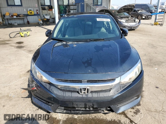2016 Honda Civic EX with VIN 19XFC2F70GE214585, listed as a Copart auction lot 55607165 with 148,528 mi miles and Salvage Title. Bid and sale history available at DreamBid. Image 5.