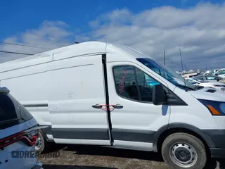 2023 Ford Transit Cargo with VIN 1FTBR3X86PKA69978, listed as a IAAI auction lot 41815672 with 60,590 mi miles and . Bid and sale history available at DreamBid. Image 13.