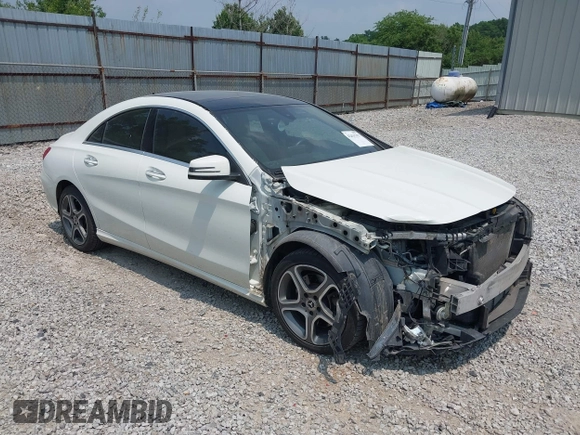 2018 Mercedes-Benz CLA 250 with VIN WDDSJ4GB2JN521610, listed as a IAAI auction lot 42411757 with 118,632 mi miles and . Bid and sale history available at DreamBid. Image 1.