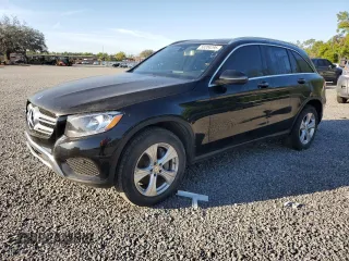 2016 Mercedes-Benz GLC with VIN WDC0G4JB9GF017223, listed as a Copart auction lot 50204295 with 0 mi miles and Salvage Title. Bid and sale history available at carsss.com. Image 1.