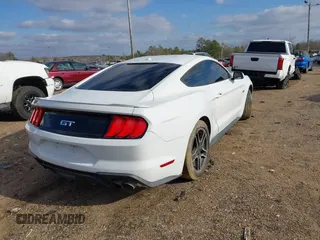 2020 Ford Mustang GT with VIN 1FA6P8CF0L5112346, listed as a IAAI auction lot 41571155 with 67,763 mi miles and . Bid and sale history available at DreamBid. Image 4.