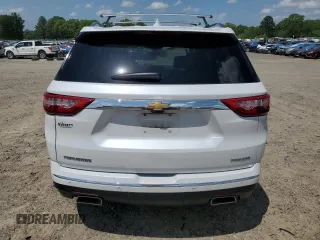 2020 Chevrolet Traverse Premier with VIN 1GNERKKW4LJ274817, listed as a Copart auction lot 54577265 with 83,921 mi miles and Salvage title. Bid and sale history available at DreamBid. Image 6.