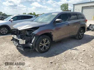 2017 Toyota Highlander LE with VIN 5TDZZRFH7HS202230, listed as a Copart auction lot 56229255 with 178,817 mi miles and Salvage title. Bid and sale history available at DreamBid. Image 1.
