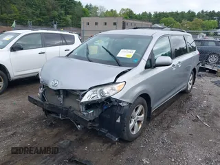 2012 Toyota Sienna LE AAS with VIN 5TDKK3DC7CS196531, listed as a IAAI auction lot 42279383 with 121,633 mi miles and . Bid and sale history available at DreamBid. Image 2.