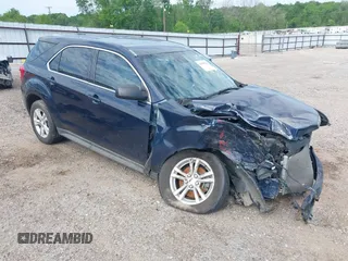 2015 Chevrolet Equinox LS z VIN 2GNALAEKXF1174593, wystawiony jako IAAI lot #41999524 z przebiegiem 94 719 mil mil oraz . Historia ofert i sprzedaży dostępna na DreamBid. Obrazek 1.