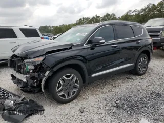 2021 Hyundai Santa Fe Hybrid Limited with VIN KM8S5DA11MU013536, listed as a Copart auction lot 47082334 with 48,746 mi miles and Clean Title. Bid and sale history available at carsss.com. Image 1.