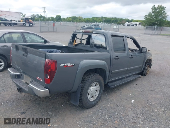 2008 GMC Canyon SLE2 with VIN 1GTDT43EX88208696, listed as a IAAI auction lot 40045967 with 112,084 mi miles. Bid and sale history available at carsss.com. Image 4.