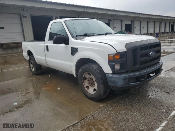 2008 Ford Super Duty F-350 SRW XL with VIN 1FTSF30518EA74725, listed as a Copart auction lot 52638005 with 203,625 mi miles and Clean Title. Bid and sale history available at carsss.com. Image 4.