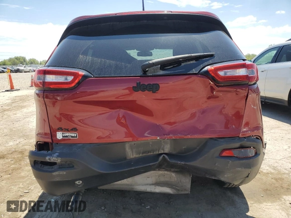 2017 Jeep Cherokee Sport z VIN 1C4PJMAB3HW656799, wystawiony jako Copart lot #56217725 z przebiegiem 66 585 mil mil oraz Szkoda całkowita • Salvage title. Historia ofert i sprzedaży dostępna na DreamBid. Obrazek 6.