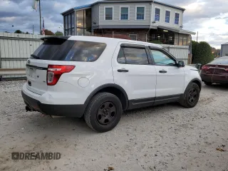 2014 Ford Utility Police Interceptor with VIN 1FM5K8AR2EGA70895, listed as a Copart auction lot 78909934 with 166,270 mi miles and Clean Title. Bid and sale history available at carsss.com. Image 3.