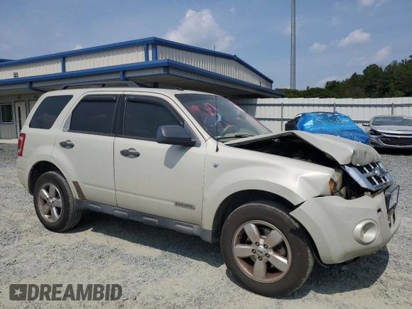 2008 Ford Escape XLT z VIN 1FMCU03188KA50873, wystawiony jako Copart lot #62108515 z przebiegiem 162 920 mil mil oraz Szkoda całkowita • Salvage title. Historia ofert i sprzedaży dostępna na DreamBid. Obrazek 4.