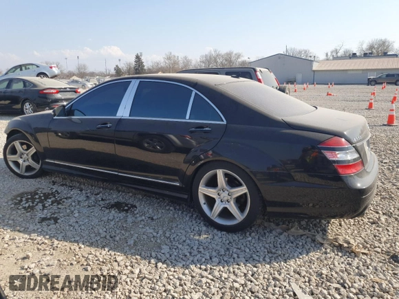 2008 Mercedes-Benz S 550 with VIN WDDNG71X88A197257, listed as a Copart auction lot 49098495 with 182,514 mi miles and Salvage Title. Bid and sale history available at DreamBid. Image 2.