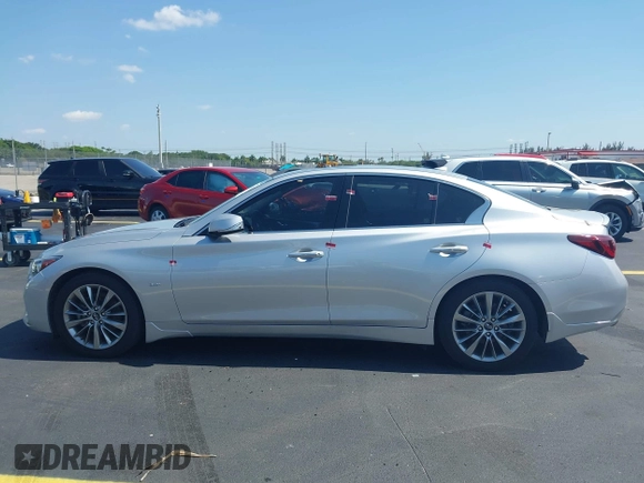 2019 Infiniti Q50 Luxe z VIN JN1EV7AP3KM510305, wystawiony jako IAAI lot #42225255 z przebiegiem 33 902 mil mil oraz . Historia ofert i sprzedaży dostępna na DreamBid. Obrazek 15.