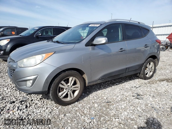 2013 Hyundai Tucson GLS with VIN KM8JU3AC4DU742026, listed as a Copart auction lot 54589255 with 251,661 mi miles and Clean Title. Bid and sale history available at carsss.com. Image 1.