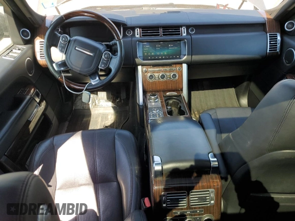 2017 Land Rover Range Rover HSE z VIN SALGS2FV4HA361723, wystawiony jako Copart lot #57104035 z przebiegiem 93 052 mil mil oraz Szkoda całkowita • Salvage title. Historia ofert i sprzedaży dostępna na DreamBid. Obrazek 8.