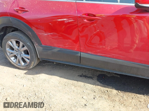 2023 Mazda CX-30 S Carbon Edition with VIN 3MVDMBCM7PM522324, listed as a IAAI auction lot 42159082 with 17,676 mi miles and . Bid and sale history available at DreamBid. Image 17.