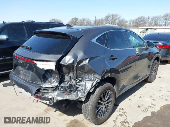 2024 Lexus NX with VIN 2T2GDCAZ1RC008317, listed as a IAAI auction lot 41712862 with 27,041 mi miles. Bid and sale history available at carsss.com. Image 4.