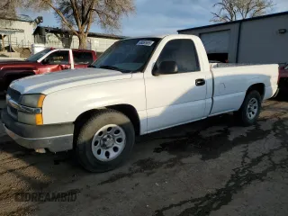 2005 Chevrolet Silverado 1500 Work Truck with VIN 1GCEC14V25Z290463, listed as a Copart auction lot 48551655 with 209,976 mi miles and Salvage title. Bid and sale history available at DreamBid. Image 1.