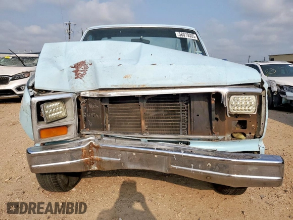 1985 Ford F-150 with VIN 1FTDF15N8FKB48131, listed as a Copart auction lot 58079305 with 37,180 mi miles and Salvage title. Bid and sale history available at DreamBid. Image 5.
