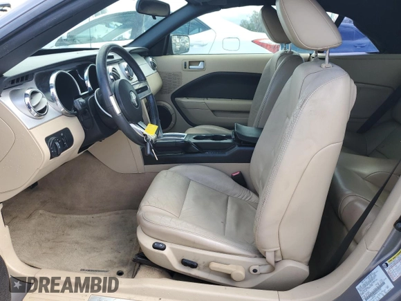 2006 Ford Mustang Standard with VIN 1ZVFT84N665265567, listed as a Copart auction lot 46153275 with 89,983 mi miles and Salvage Title. Bid and sale history available at carsss.com. Image 7.