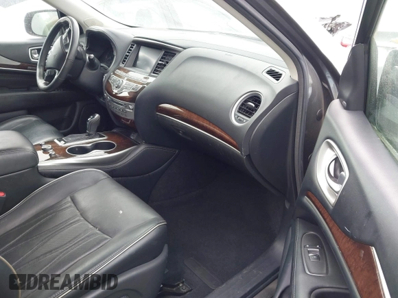 2019 Infiniti QX60 Pure z VIN 5N1DL0MN3KC565998, wystawiony jako IAAI lot #41911130 z przebiegiem 79 463 mil mil oraz . Historia ofert i sprzedaży dostępna na DreamBid. Obrazek 5.